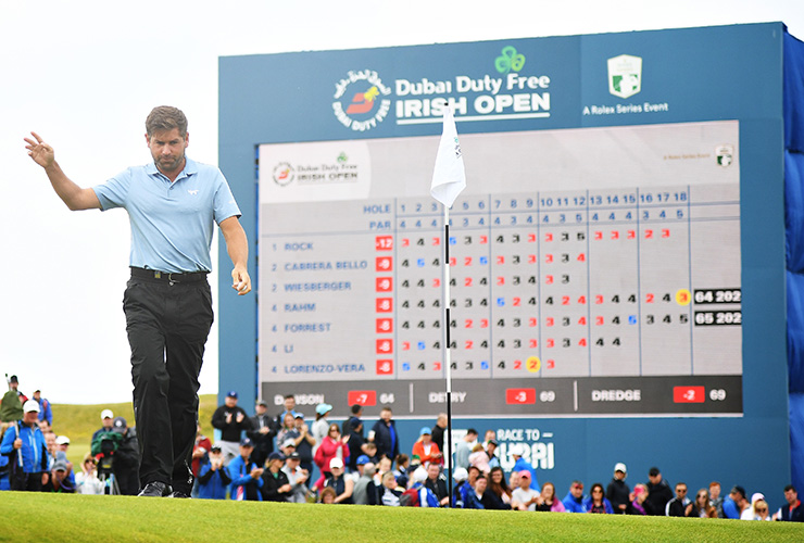 Rock on a roll as Cabrera Bello roars into contention at Dubai Duty Free Irish Open