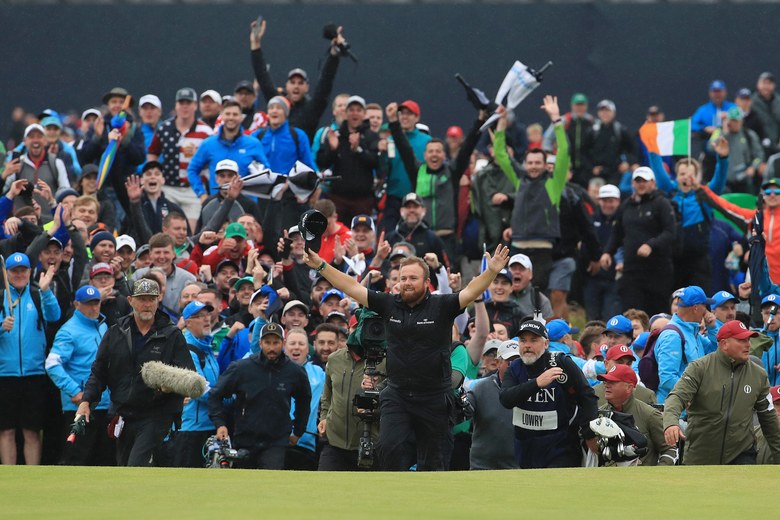 The Open 2019: Watch Shane Lowry’s epic walk up the 18th fairway at Royal Portrush