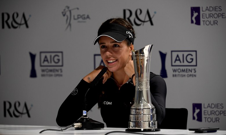 Georgia Hall says her Women’s British Open trophy was stolen