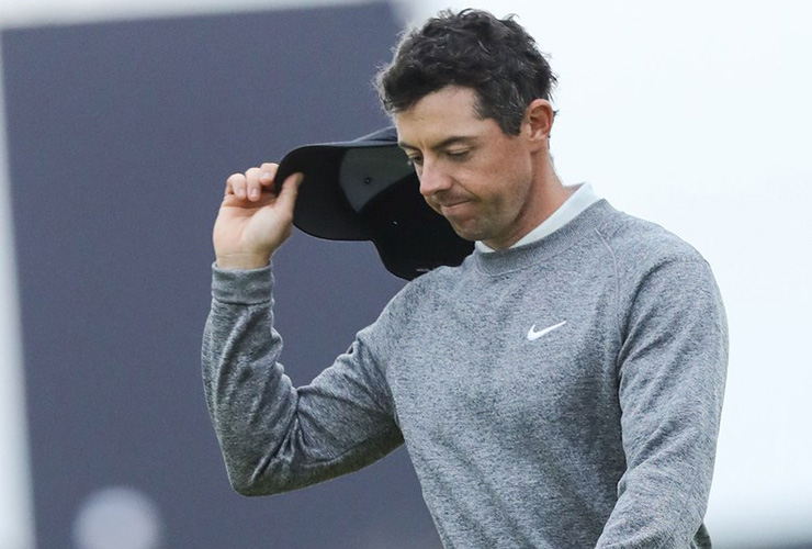 The Open 2019: Rory McIlroy got emotional after Friday charge to make the cut at Portrush fell one shot short