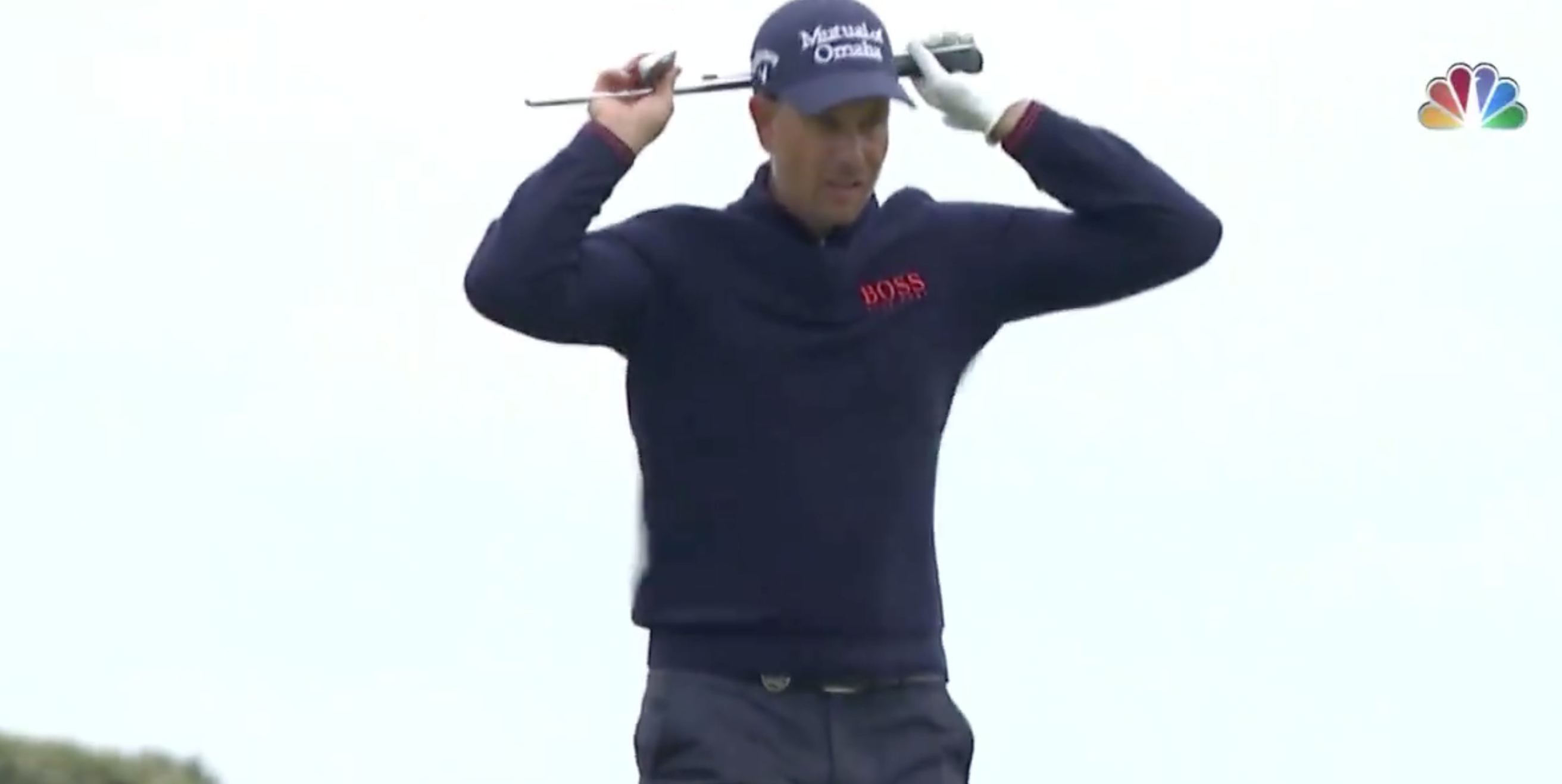 The Open 2019: Henrik Stenson hits brutal shank, immediately snaps club over his knee