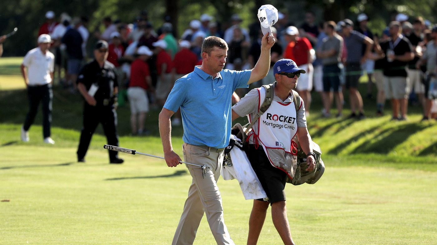 Nate Lashley’s first PGA Tour win ends with joy after so much pain