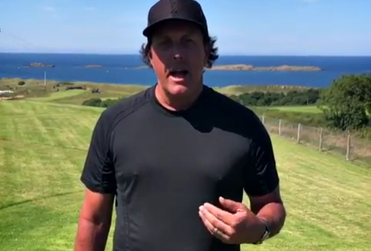 Phil Mickelson claims he’s lost nearly 7kg during six-day fast ahead of the Open Championship