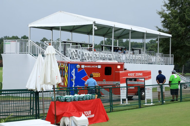 Lightning-strike victims at the Tour Championship released from the hospital