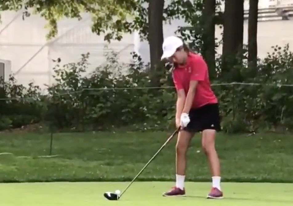 A 12-year-old(!) is making her LPGA debut this week, and everyone is raving about her swing