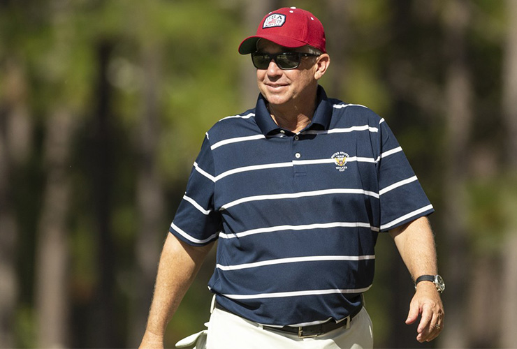 Nathaniel Crosby’s second Walker Cup at Royal Liverpool promises better memories