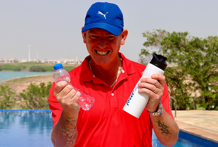 MENA Tour go green, join The Track and Al Hamra G.C. in banning single-use plastic bottles