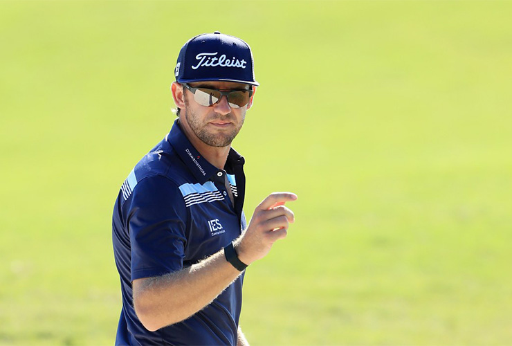 Lanto Griffin bogeys the last but still shoots 65 to take the 54-hole lead at the Houston Open
