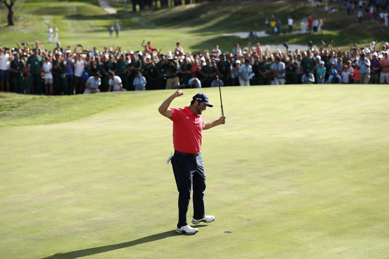 Spaniard Jon Rahm dominates in winning his national championship for the second straight year