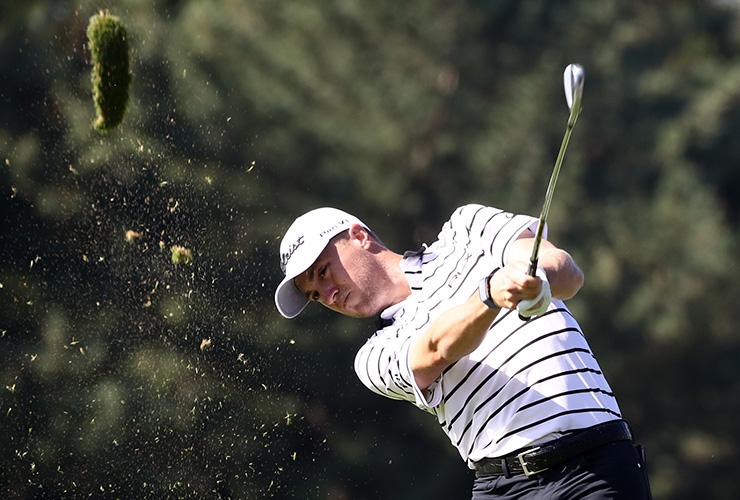 Justin Thomas loses three-stroke lead at 18, will enter the final round tied with Danny Lee for the CJ Cup lead