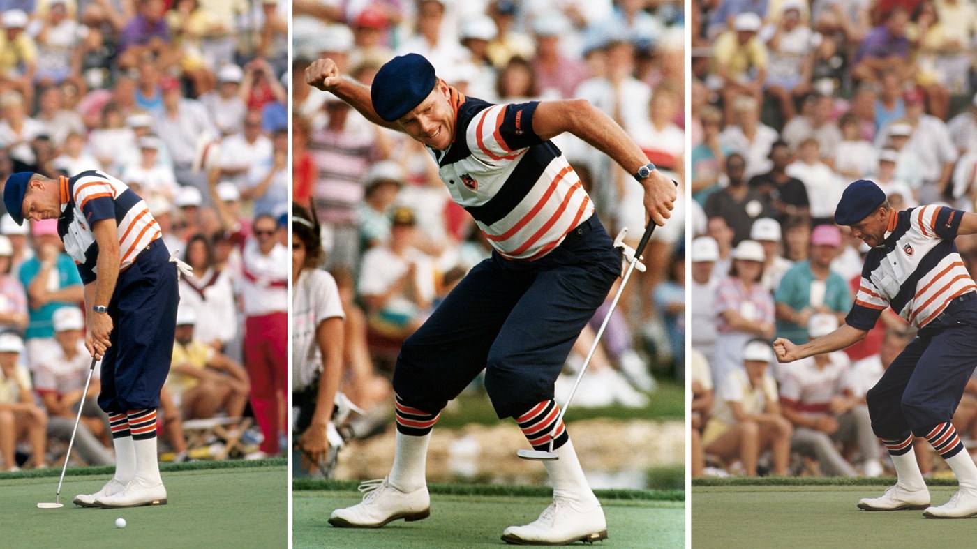 A young Payne Stewart rarely made it easy, even in victory
