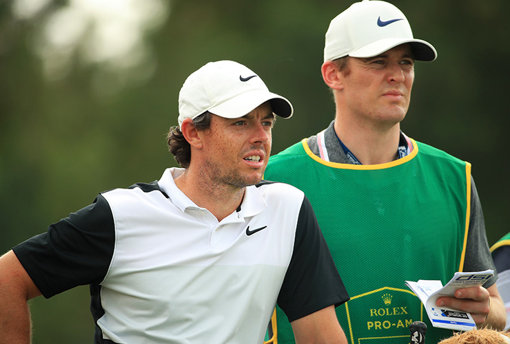 McIlroy confident he can again conquer Earth despite temporary caddie