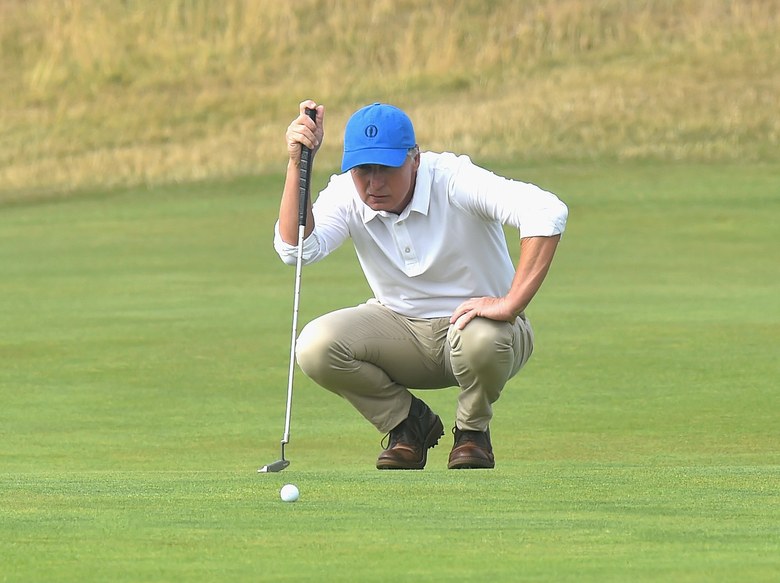 Brandel Chamblee is putting down his mic and going back to Q School this week
