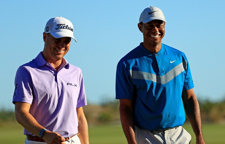 Tiger Woods trolls Justin Thomas with hilarious first-tee Hero World Challenge announcement