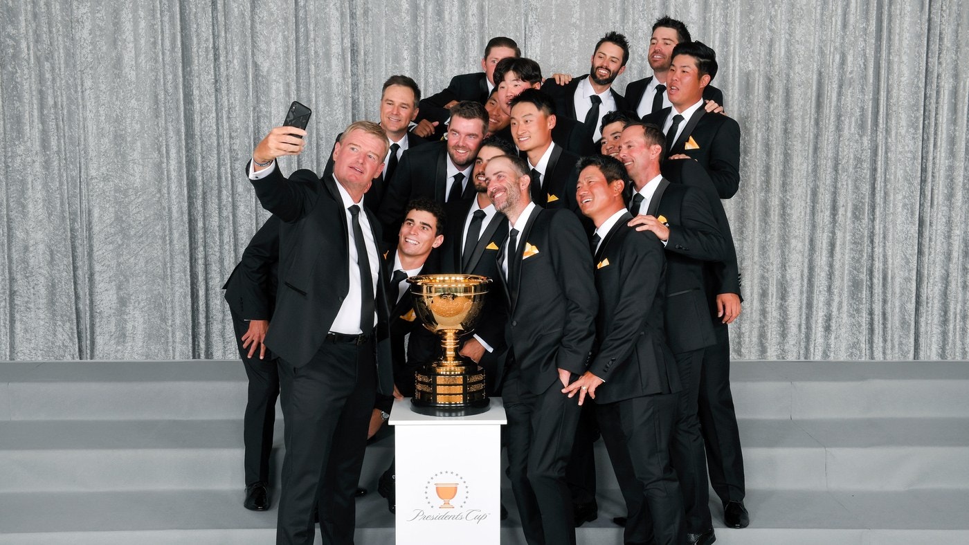 For motivation, the International team can point to an unlikely source—Tiger Woods