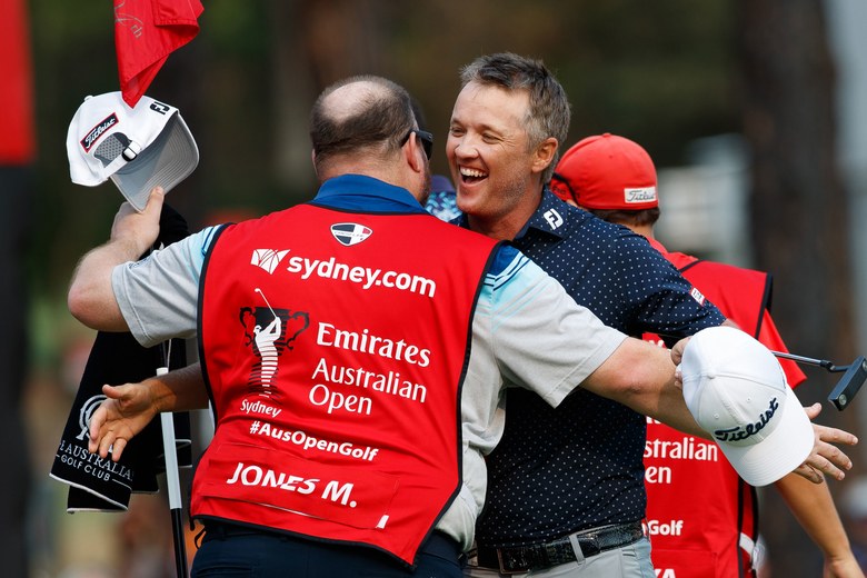 Matt Jones survives adventure on the 18th hole to win the Australian Open