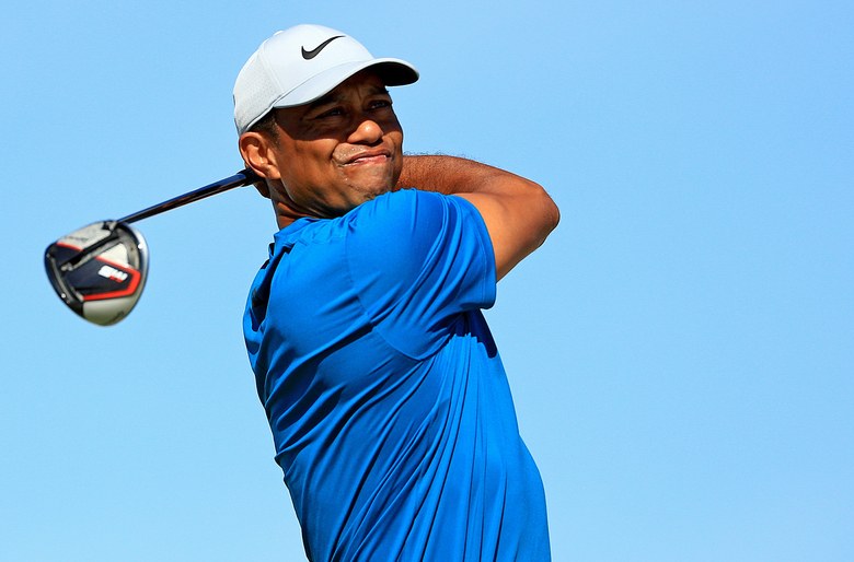 Tiger Woods shoots third-round 67 at Hero, sits two off the lead