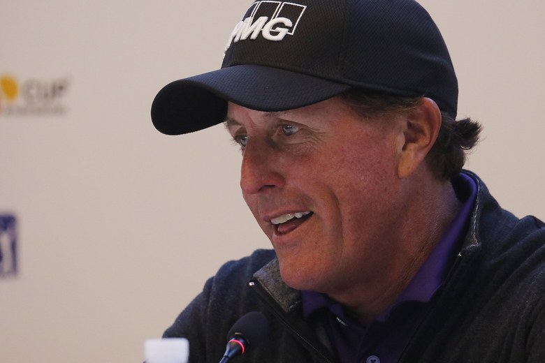 Phil Mickelson just gave a perfect Phil Mickelson answer when asked about playing on the senior tour