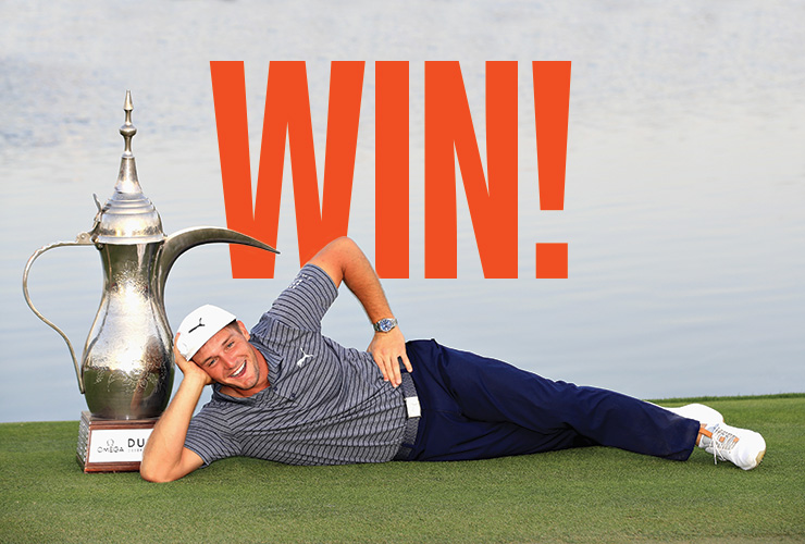 We have 5 double season passes to give away to the Omega Dubai Desert Classic