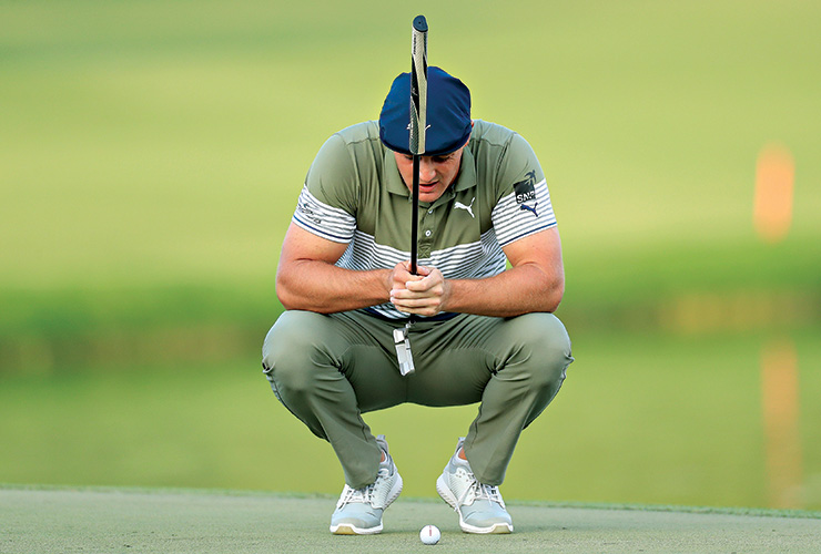 Bryson DeChambeau’s thus far impressive Dubai defence is a mix of old and new