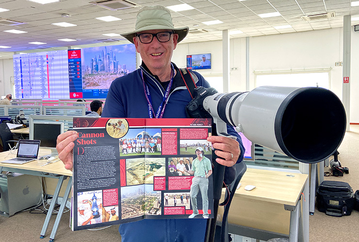 ‘Apart from the majors, the Desert Classic’s been the most important part of my photography life’
