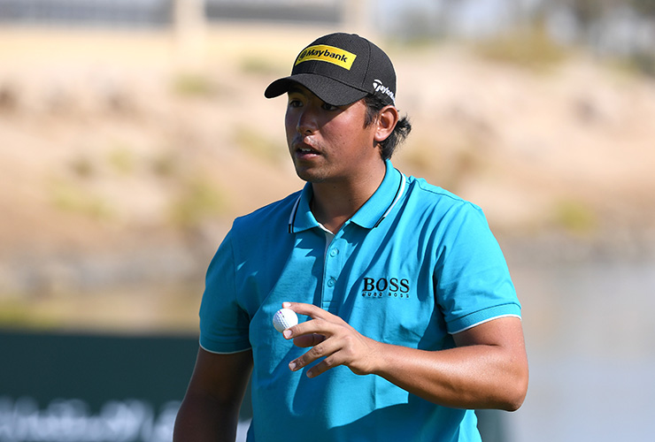 Graeme McDowell and Gavin Green fire 64s for share of Saudi lead
