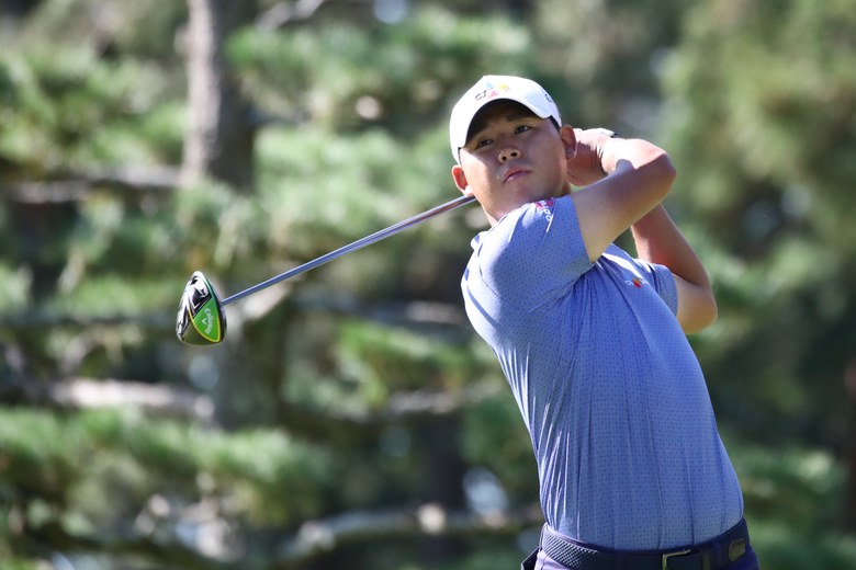 Si Woo Kim, following 87, WDs with back injury at American Express