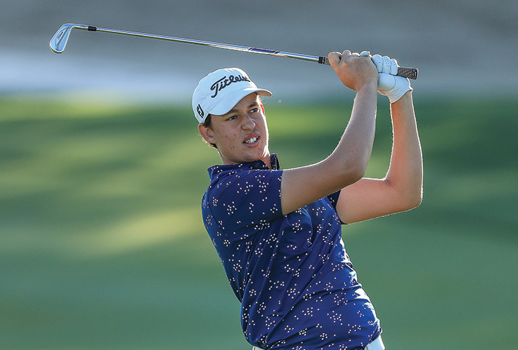 After a 74, Dubai amateur Josh Hill still has weekend ambitions