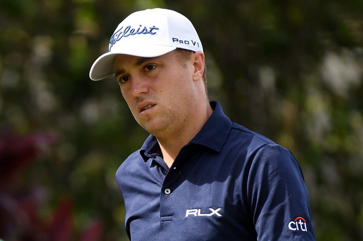 Justin Thomas is eagerly eying a place on the U.S. Olympic team