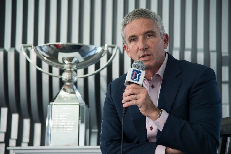 PGA Tour commissioner warns players in email about conflicts a new rival golf tour would present