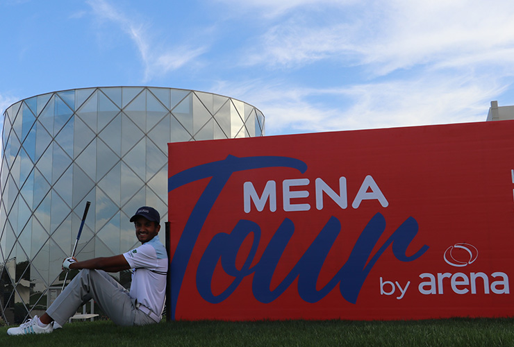 Saudi amateur Saud Al Sharif takes advantage of home course advantage, in Bahrain, to have a shot at MENA Tour glory