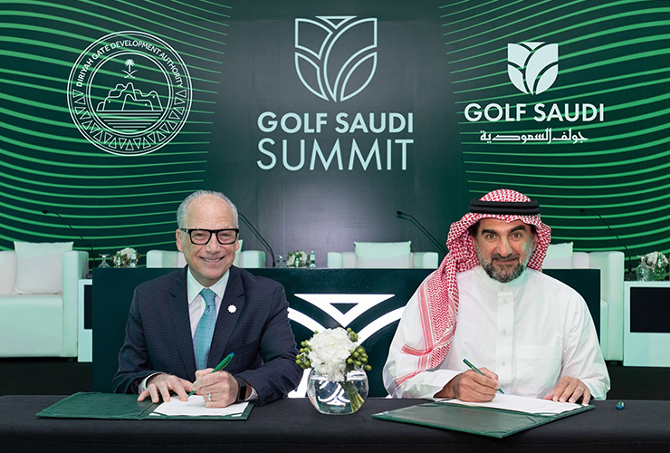 Plans for a new Greg Norman-designed course near Riyadh gather momentum at Golf Saudi Summit
