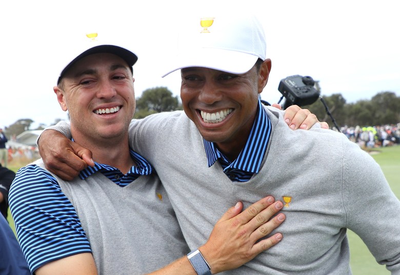 Tiger Woods ‘rips’ Presidents Cup partner Justin Thomas: ‘I carried his ass in Australia’