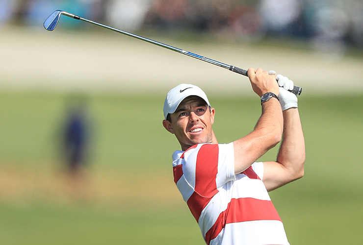 Rory McIlroy two back of Matt Kuchar, who backs up first-round 64 with Friday 69 at Riviera