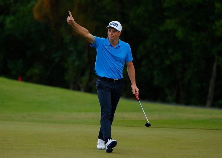 Hail Viktor Hovland. Norwegian conqueror, Puerto Rico winner, golf’s newest next big thing