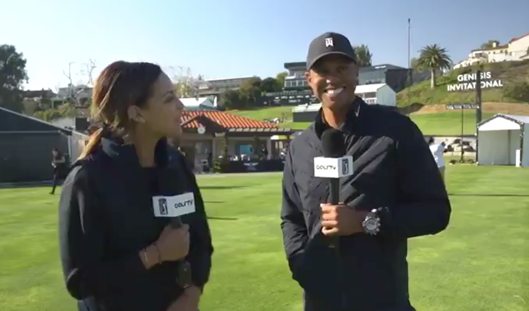 Tiger Woods roasting his Celebrity Cup team’s swings is 100 times more entertaining than the Oscars
