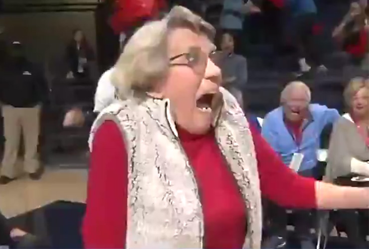 84-year-old Ole Miss basketball fan sinks full-court putt to win Nissan, probably deserves Porsche