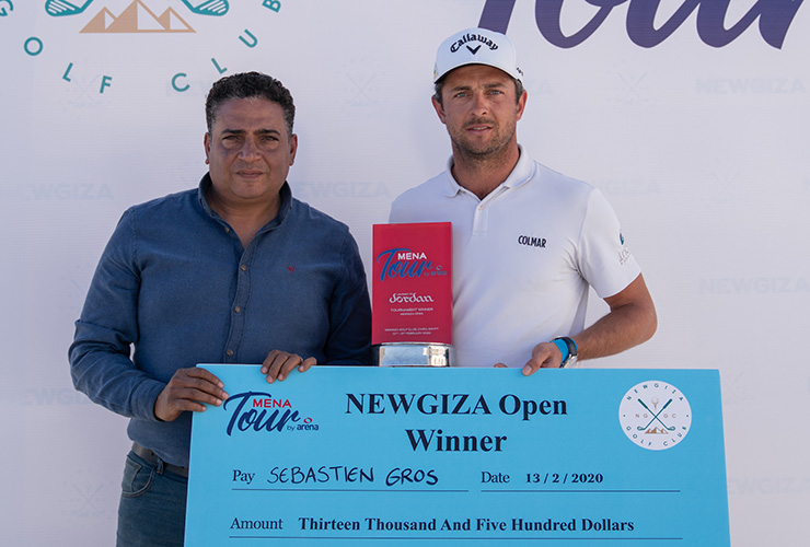 Gros strolls to NEWGIZA Open title