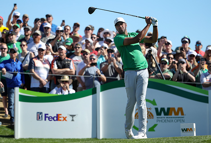 Tony Finau closing in on elusive second PGA Tour victory at Waste Management Phoenix Open