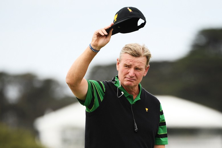 Ernie Els will not return as Presidents Cup captain for the International team in 2021
