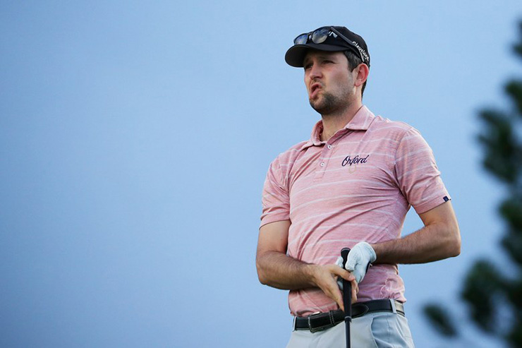 No golfer was happier to make the cut at the Genesis Invitational than Martin Trainer