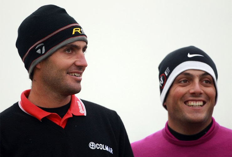 Francesco Molinari couldn’t help but laugh at his brother’s unfortunate situation last week