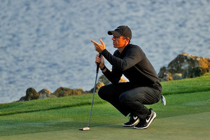 It’s a rocky day for players in tough conditions at Arnold Palmer Invitational