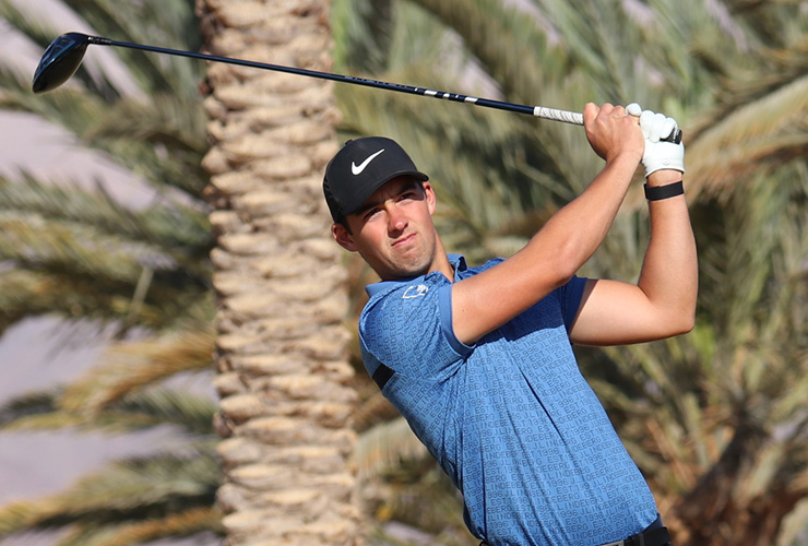 Waite leads in Aqaba but not rushing in search of maiden pro victory