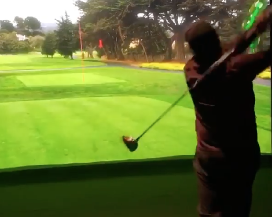 Phil Mickelson is even better at playing Pebble Beach when using a simulator