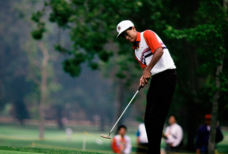 Tiger at age 14