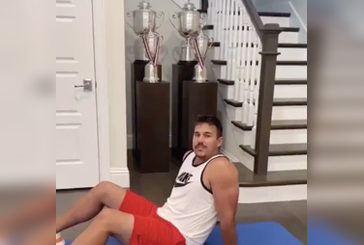 Brooks Koepka says he’s working on his “six-pack,” re-stokes the flames of golf’s best feud