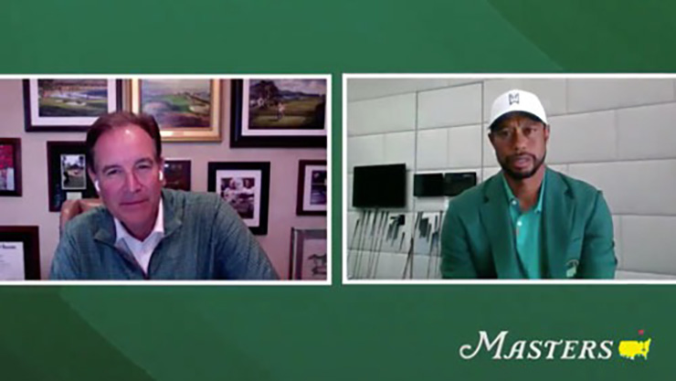 Tiger Woods’ emotional interview with Jim Nantz was the highlight of this Masters Sunday
