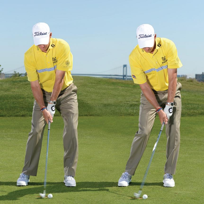 FAST ARMS, SLOW HANDS: Michael Breed’s quick tip will help you make contact like a tour pro