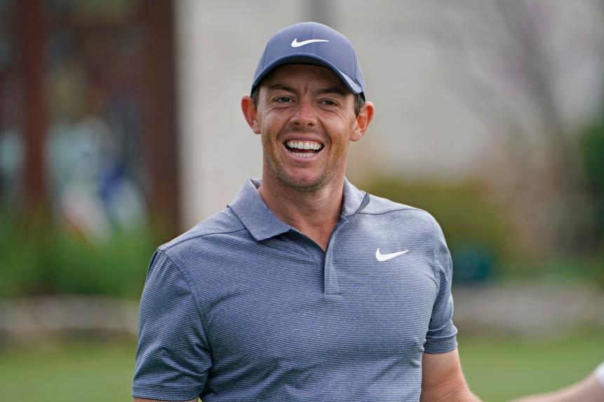 Rory McIlroy’s trash-talk game was on display VERY early during the TaylorMade Driving Relief